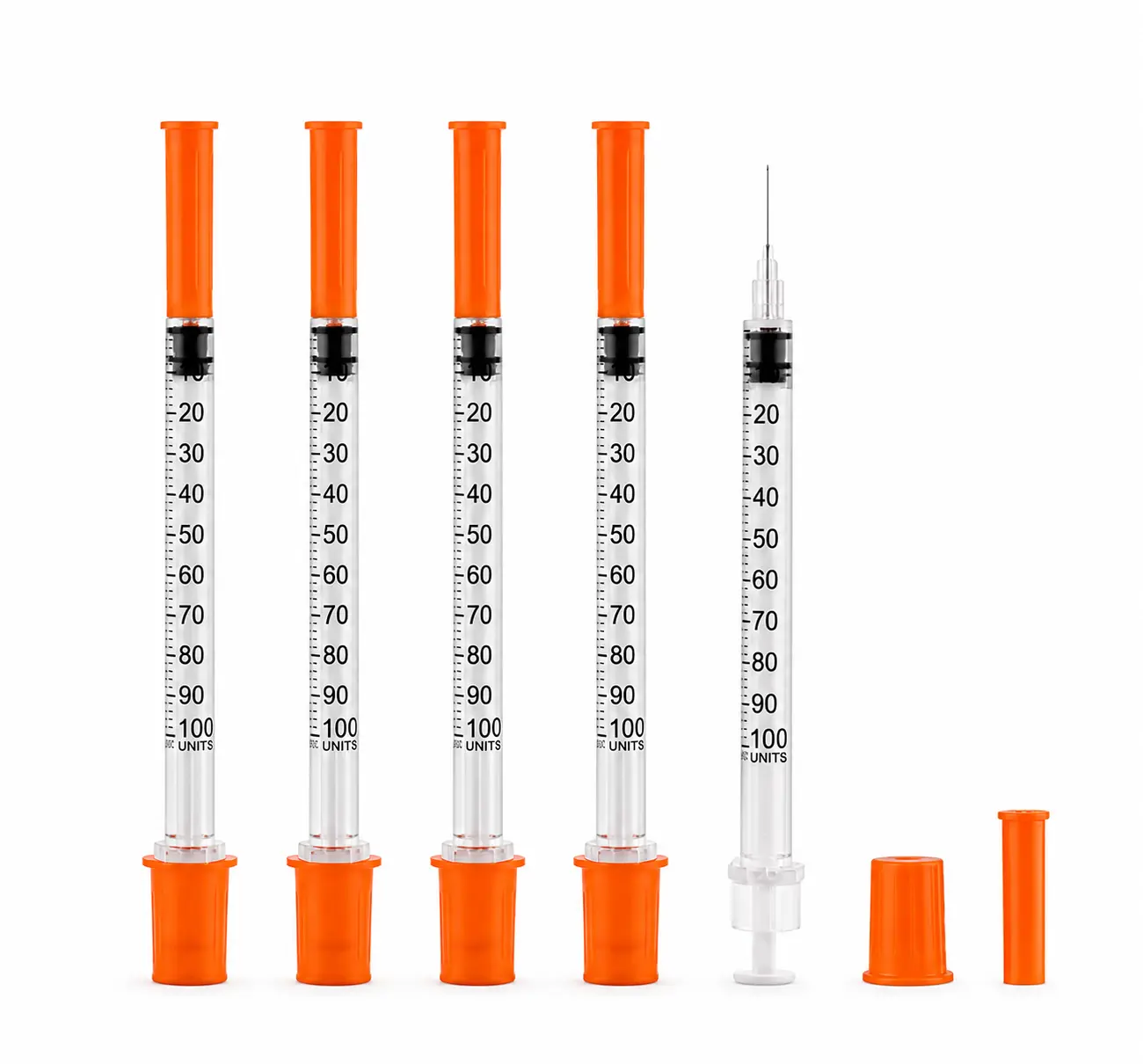 Insulinenaaldjes 10 stuks 0,1ml